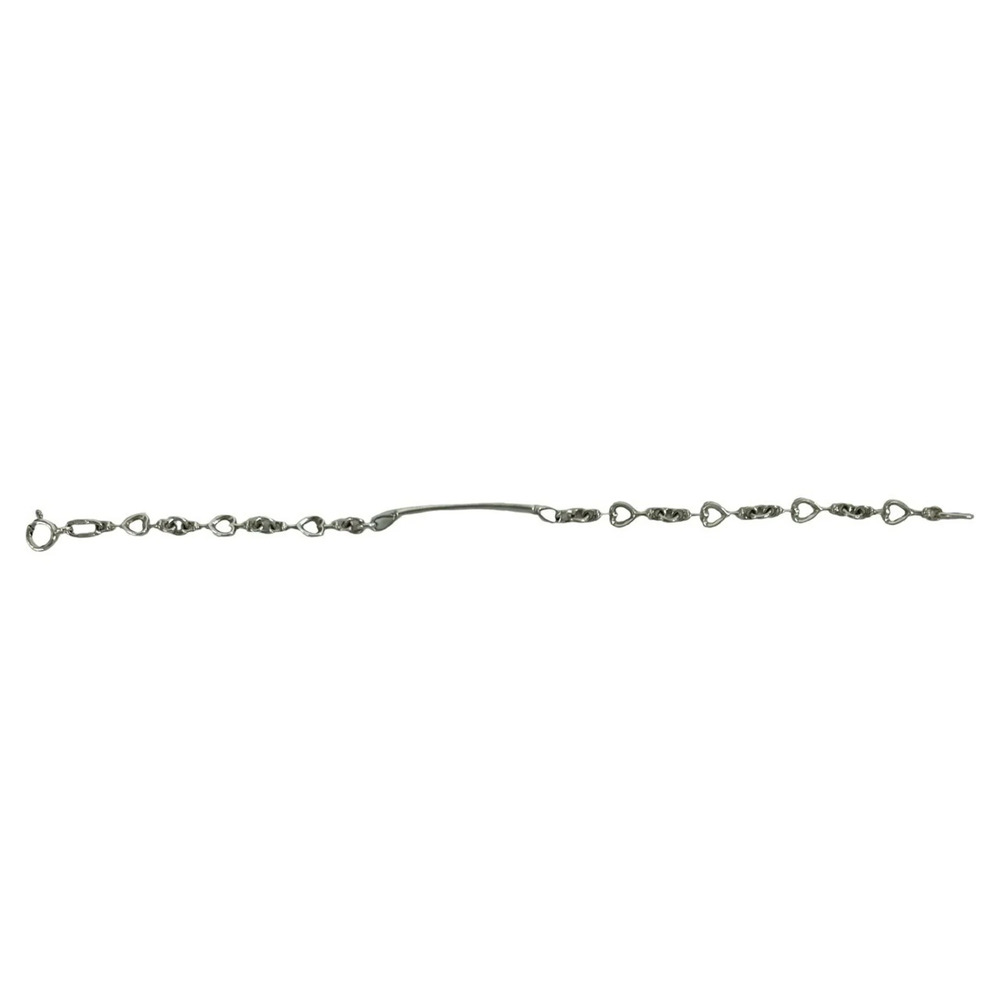 TIFFANY Vintage Silver Heart Charm Bracelet - Picture 6 of 7